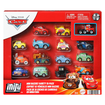 Disney Pixar Cars ミニカー15点セット Disney and Pixar Cars Mini Racers 15-Pack of Collectible Toy
