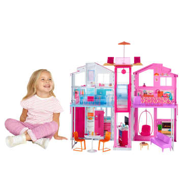 buy barbie hello dream house
