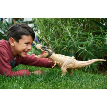 Jurassic World Dinossauro de Brinquedo T.Rex Mordedor de Caça