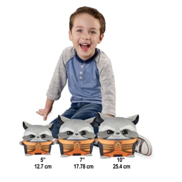 Mattel Marvel Plüschfigur – Tanzender Groot, 33 Cm, Mit Geräuschen, Musik & Tanzbewegungen, Englische Sätze